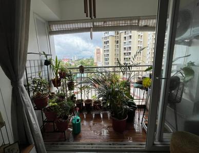 Balcony Image of 1300 Sq.ft 3 BHK Apartment / Flat for sale in Kadavanthra Kochi for Rs. 12500000