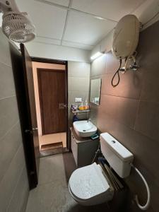 Bathroom Image of 1290 Sq.ft 2.5 BHK Apartment / Flat for sale in Ganesh Malabar County III, Chharodi Ahmedabad for Rs. 9500000