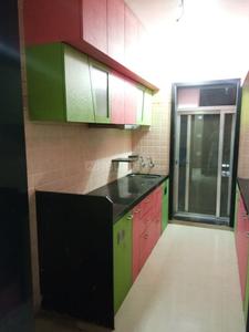 Kitchen Image of 1050 Sq.ft 2 BHK Apartment / Flat for sale in Amber Enclave, Thakurli Thane for Rs. 7700000