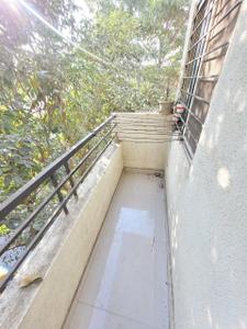 Balcony Image of 650 Sq.ft 1 BHK Apartment / Flat for rent in New Sangvi Pune for Rs. 16000