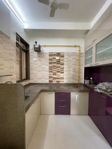 Kitchen Image of 850 Sq.ft 2 BHK Apartment / Flat for sale in Rajhans Emerald, Vasai West Vasai for Rs. 8000000