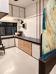 Kitchen Image of 1100 Sq.ft 3 BHK Apartment / Flat for rent in Dadar East Mumbai for Rs. 70000