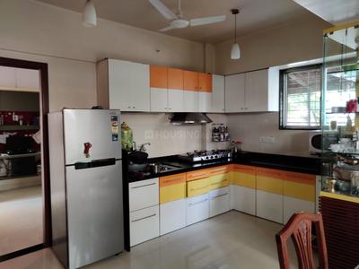 Kitchen Image of 1650 Sq.ft 3 BHK Builder Floor for sale in Warje Pune for Rs. 14000000