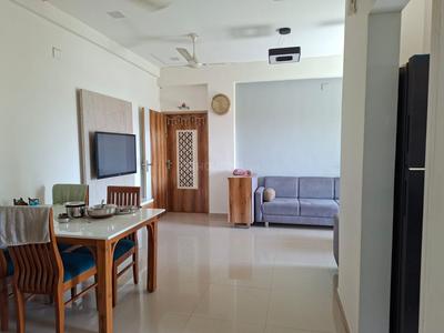 Hall Image of 1320 Sq.ft 2 BHK Apartment / Flat for rent in Iscon Flower, Ghuma Ahmedabad for Rs. 26500