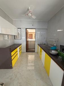 Kitchen Image of 1508 Sq.ft 3 BHK Apartment / Flat for rent in Pinnac River Dale Residency, Karve Nagar Pune for Rs. 45000