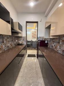 Kitchen Image of 832 Sq.ft 2 BHK Builder Floor for rent in Saket New Delhi for Rs. 19000