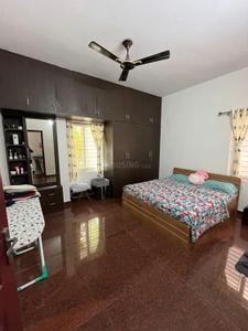 Bedroom Image of 1350 Sq.ft 2 BHK Independent House for rent in Murugeshpalya Bengaluru for Rs. 42000