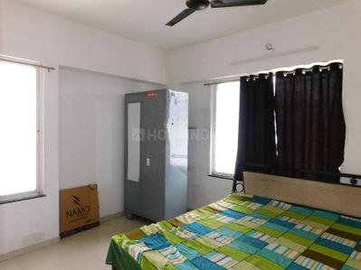 Bedroom Image of 950 Sq.ft 2 BHK Apartment / Flat for rent in Mantra Moments, Moshi Pune for Rs. 18000