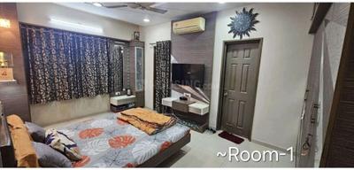 Bedroom Image of 1400 Sq.ft 3 BHK Apartment / Flat for sale in Deep Indraprasth 5, Prahlad Nagar Ahmedabad for Rs. 21000000
