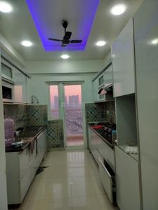 Kitchen Image of 1730 Sq.ft 3 BHK Apartment / Flat for rent in Paramount Golfforeste Villas, Surajpur Greater Noida for Rs. 21000