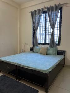 Bedroom Image of 1000 Sq.ft 2 BHK Apartment / Flat for rent in Shekhar Planet, Vijay Nagar Indore for Rs. 30000