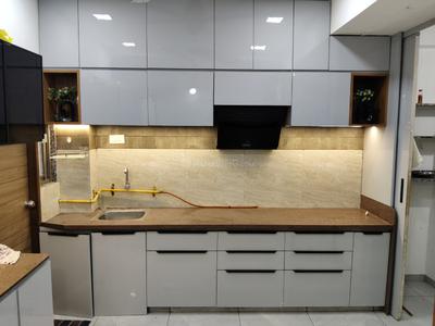 Kitchen Image of 1485 Sq.ft 3 BHK Apartment / Flat for sale in Samvaad Sonnet, Vaishno Devi Circle Ahmedabad for Rs. 6500000