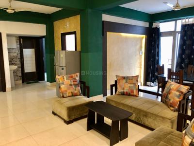 Hall Image of 1600 Sq.ft 3 BHK Apartment / Flat for rent in Hengrabari Guwahati for Rs. 45000