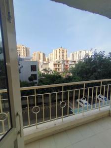Balcony Image of 1240 Sq.ft 2.5 BHK Apartment / Flat for rent in K W Srishti, Raj Nagar Extension Ghaziabad for Rs. 25000