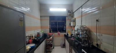 Kitchen Image of 1070 Sq.ft 2 BHK Apartment / Flat for rent in Lakhani Sun Coast, Belapur CBD Navi Mumbai for Rs. 65000