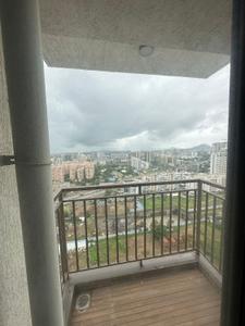 Balcony Image of 1420 Sq.ft 3 BHK Apartment / Flat for rent in Ceratec Presidential Towers, Ravet Pune for Rs. 29000