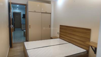 Bedroom Image of 1000 Sq.ft 1 BHK Builder Floor for rent in Sector 14 Gurgaon for Rs. 34500