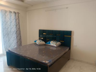 Bedroom Image of 1445 Sq.ft 3 BHK Apartment / Flat for rent in Kalyan Oasis, Jagatpura Jaipur for Rs. 38000