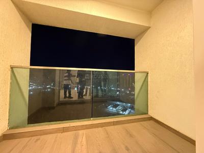 Balcony Image of 715 Sq.ft 1 BHK Apartment / Flat for sale in Aurum Q Residences, Ghansoli Navi Mumbai for Rs. 13000000