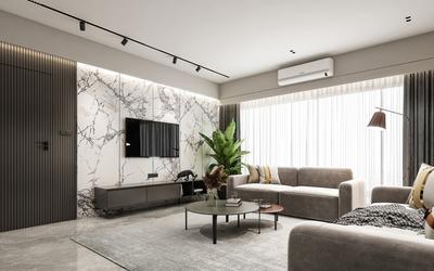 Hall Image of 1715 Sq.ft 3 BHK Apartment / Flat for sale in Althan Surat for Rs. 8100000