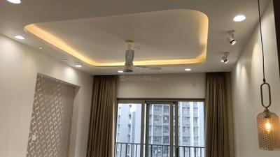 Living Room Image of 1250 Sq.ft 2 BHK Apartment / Flat for rent in Adani Aster Phase 1, Vaishno Devi Circle Ahmedabad for Rs. 40000