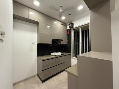 Kitchen Image of 715 Sq.ft 1 BHK Apartment / Flat for sale in Aurum Q Residences, Ghansoli Navi Mumbai for Rs. 13000000