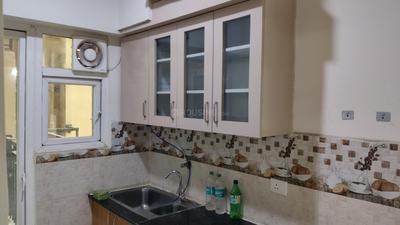 Kitchen Image of 850 Sq.ft 3 BHK Apartment / Flat for rent in Gaurs Siddhartham, Siddharth Vihar Ghaziabad for Rs. 25500