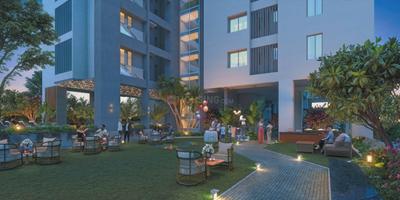 Image of 1174 Sq.ft 2 BHK Apartment / Flat for sale in Nirman Cosmopolis, Tathawade, Pune for Rs. 8350000