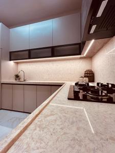 Kitchen Image of 1367 Sq.ft 3 BHK Apartment / Flat for sale in Sheth Promont, Sion Mumbai for Rs. 38500000