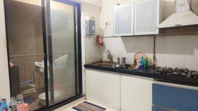 Kitchen Image of 680 Sq.ft 1 BHK Apartment / Flat for rent in Long Island, Charholi Budruk Pune for Rs. 18500