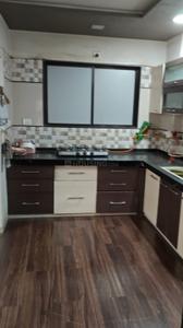 Kitchen Image of 1612 Sq.ft 3 BHK Apartment / Flat for sale in Happy Home Nakshatra View, Palanpur Surat for Rs. 6450000