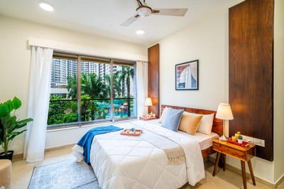 Bedroom Image of 985 Sq.ft 2.5 BHK Apartment / Flat for sale in Kalpataru Aura, Ghatkopar West Mumbai for Rs. 33900000