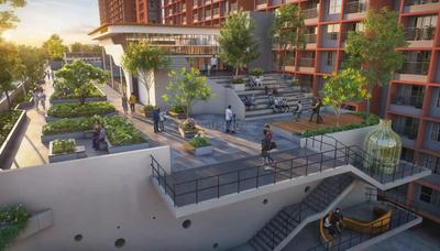 Image of 1035 Sq.ft 2 BHK Apartment / Flat for sale in My Home Sanctuary Phase I, Mamurdi, Pune for Rs. 6100000