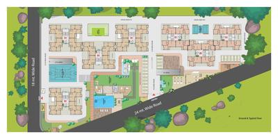 Image of 1400 Sq.ft 3 BHK Apartment / Flat for sale in Pacifica Amara, Sanathal, Ahmedabad for Rs. 6000000