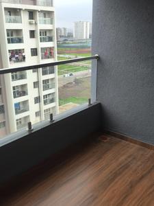 Balcony Image of 1450 Sq.ft 3 BHK Apartment / Flat for rent in Shriram Nysa, Dhanori Pune for Rs. 26000