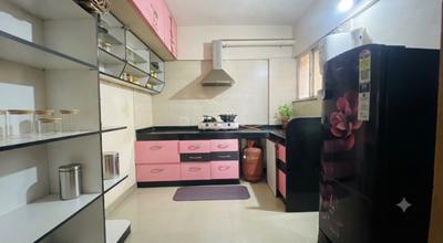 Kitchen Image of 1450 Sq.ft 3 BHK Apartment / Flat for rent in Pimple Saudagar Pune for Rs. 50000