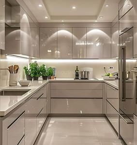 Kitchen Image of 950 Sq.ft 2 BHK Apartment / Flat for sale in Airoli Navi Mumbai for Rs. 12900000