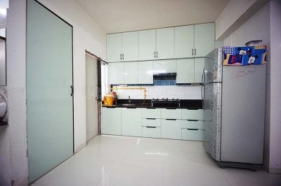 Kitchen Image of 1050 Sq.ft 2 BHK Apartment / Flat for sale in Nana Chiloda Ahmedabad for Rs. 5600000