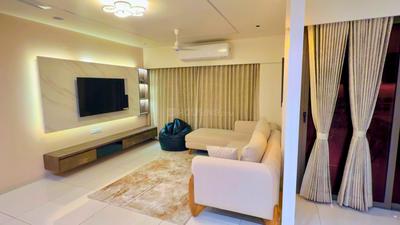 Hall Image of 2358 Sq.ft 3 BHK Apartment / Flat for rent in Shivalik Green View, Shantigram Ahmedabad for Rs. 95000