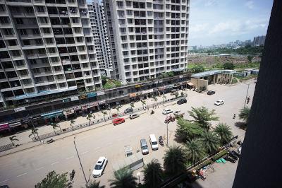 Balcony Image of 858 Sq.ft 2 BHK Apartment / Flat for sale in Hinjawadi Pune for Rs. 7100000