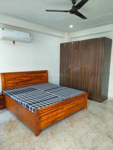 Bedroom Image of 1400 Sq.ft 2 BHK Builder Floor for rent in Sector 46 Gurgaon for Rs. 52000