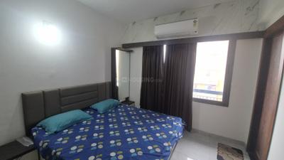 Bedroom Image of 2000 Sq.ft 3 BHK Apartment / Flat for rent in Shadhna Skywalk, Chandkheda Ahmedabad for Rs. 38000