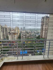 Balcony Image of 1090 Sq.ft 2 BHK Apartment / Flat for rent in Lokhandwala Octacrest, Kandivali East Mumbai for Rs. 59000