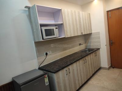 Kitchen Image of 435 Sq.ft 1 RK Studio for rent in Paramount Golfforeste Oak &amp; Pine, Surajpur Greater Noida for Rs. 17000