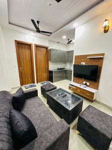 Living Room Image of 540 Sq.ft 1 BHK Builder Floor for rent in Rajouri Garden New Delhi for Rs. 20000