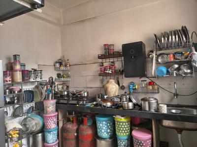Kitchen Image of 660 Sq.ft 1 BHK Apartment / Flat for sale in Ashtavinayak Gruha Sankool Phase 1, Adaigaon Navi Mumbai for Rs. 3899999