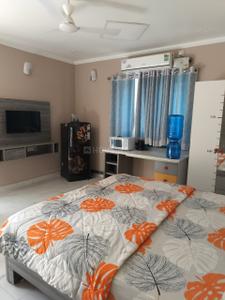 Bedroom Image of 250 Sq.ft 1 RK Independent House for rent in Sector 44 Noida for Rs. 25000