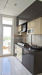 Kitchen Image of 1400 Sq.ft 2 BHK Apartment / Flat for rent in Mantri Manyata Lithos, Thanisandra Bengaluru for Rs. 55000
