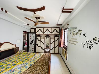 Bedroom Image of 1766 Sq.ft 3 BHK Apartment / Flat for rent in Shivalik Sachin Tower, Shyamal Ahmedabad for Rs. 32000