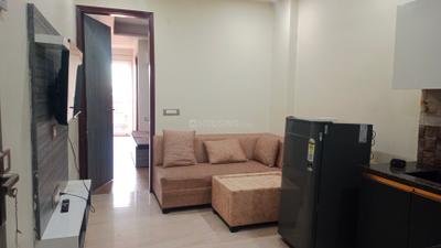 Living Room Image of 750 Sq.ft 1 BHK Builder Floor for rent in Sector 14 Gurgaon for Rs. 31000